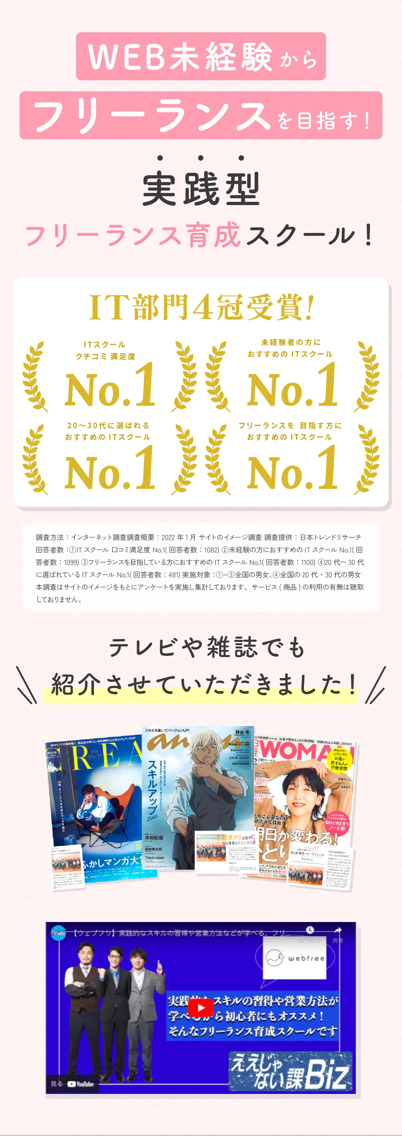 実践型フリーランス育成スクール！